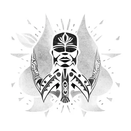 Filipino Tribal Outlining The Arm Muscles
