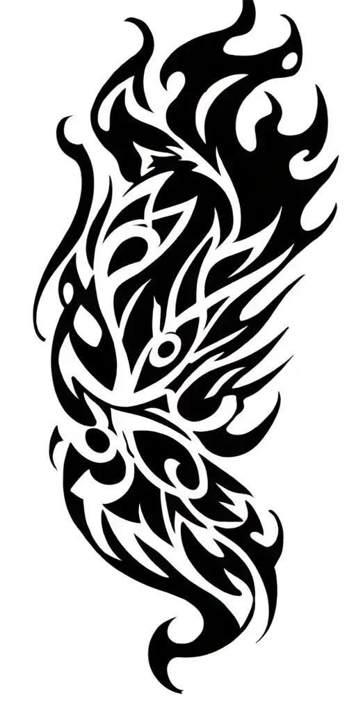 Tribal And Fire Coming