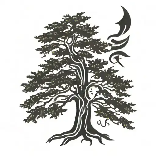 Lebanese Flag Cedar Tree