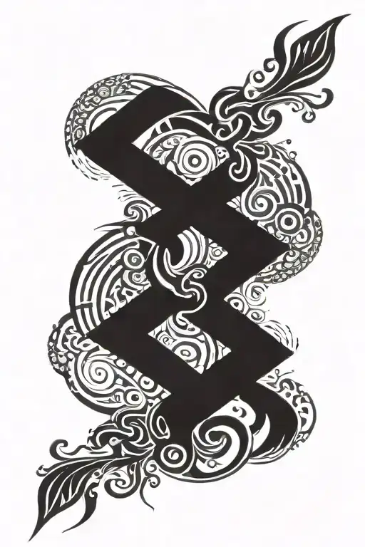 Fire And Earth Signs Merged