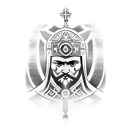 Russian Orthodox Christian Warrior