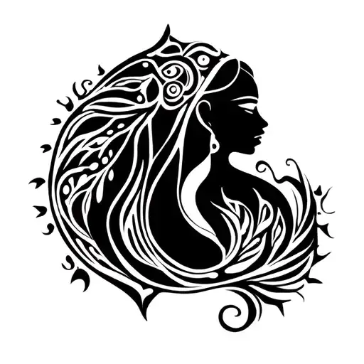 Mother And Oriental Daughter