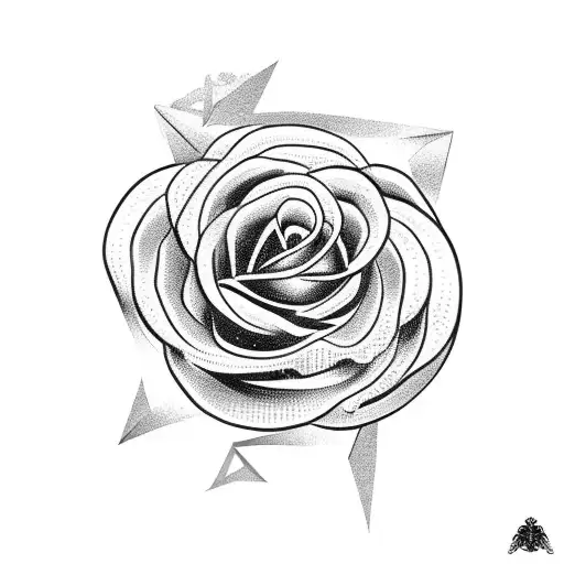 Snake With Roses And Greek Culture