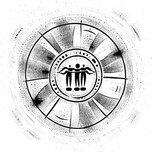 Family Enso Circle Of Life