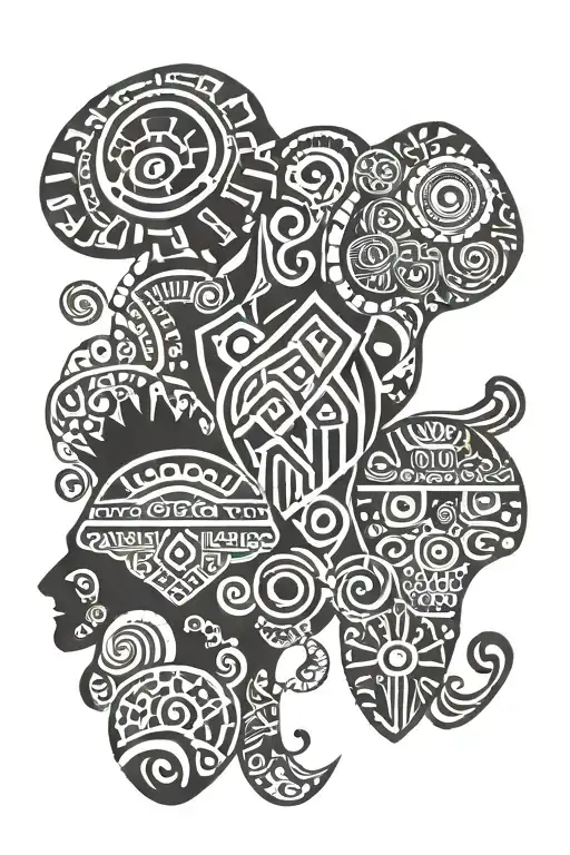Vector African Tribal Patterns