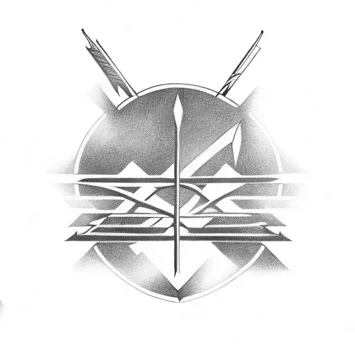 Arrow With The Name Jackson As The Shaft