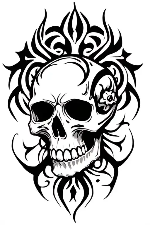 Goth Skull