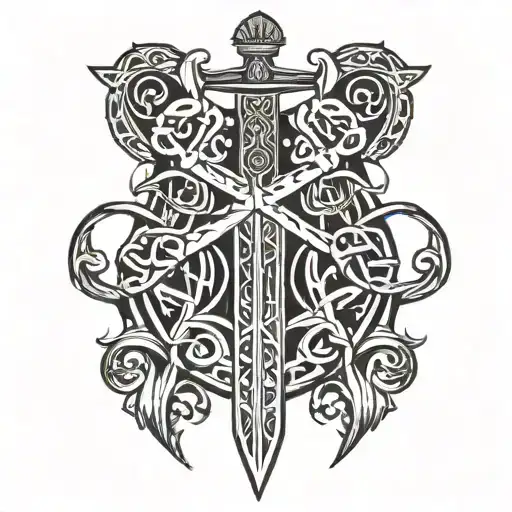 Sword With Chains