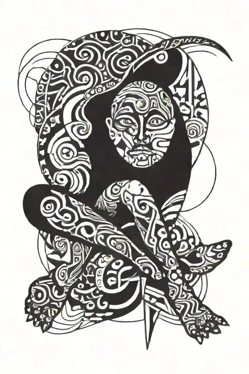 Abstract & Baby Legs Splayed