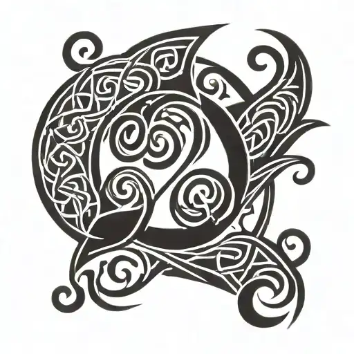 Celtic Triskele Crest