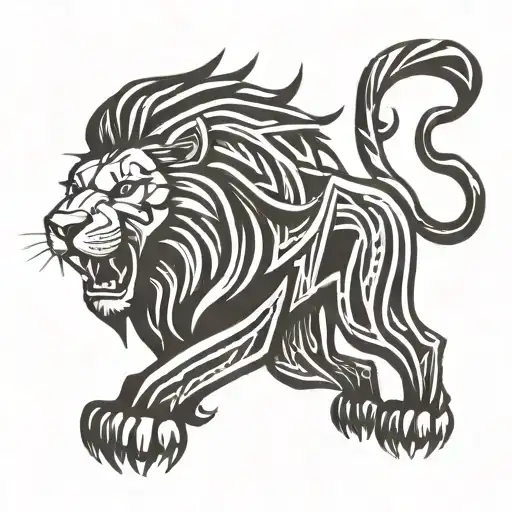 Lion Roaring