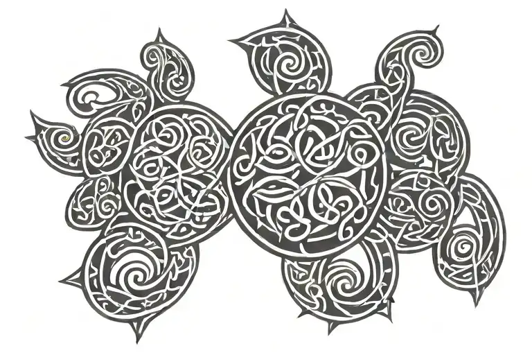 Celtic Band Tattoo Design