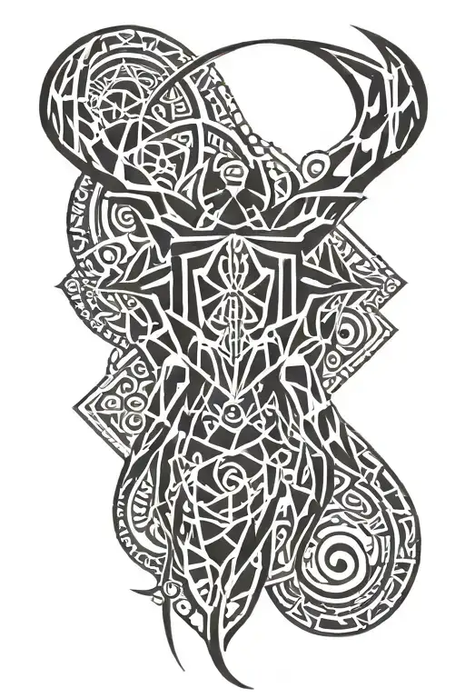 Spider With The Number 7 In It