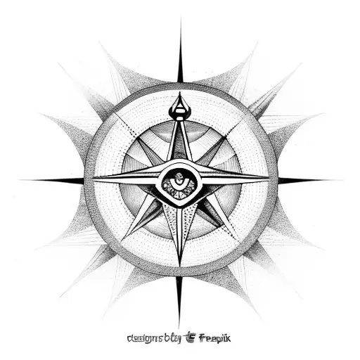 Freemason Square And Compass