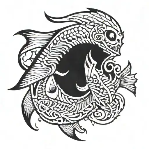 Fish Skeleton Shoulder