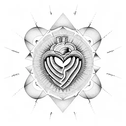 Heart In 7 Phases Of The Moon