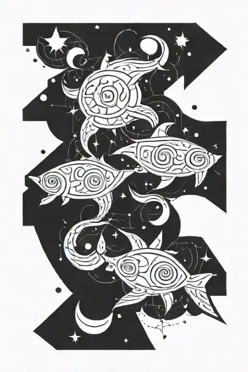 Gemini Pisces Aquarius Constellation