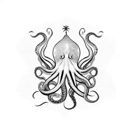 Octopus With 8 Pears