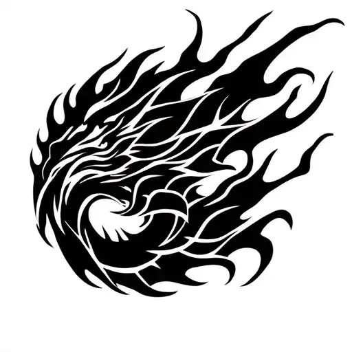 Dragon Fire Flames