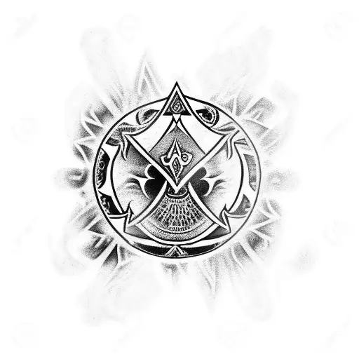 Ace Of Spades On Fire