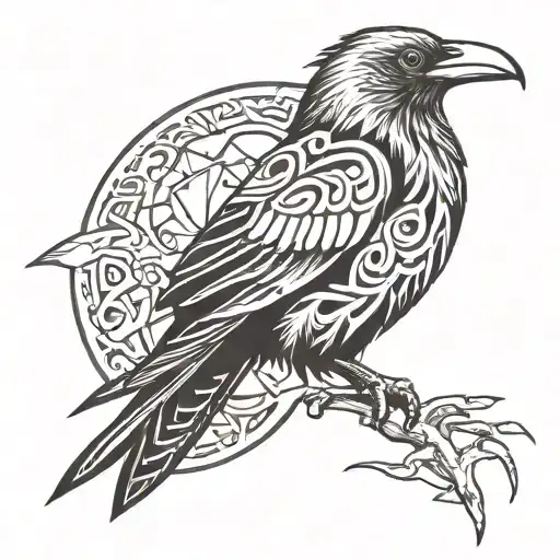Hugin Munin Raven