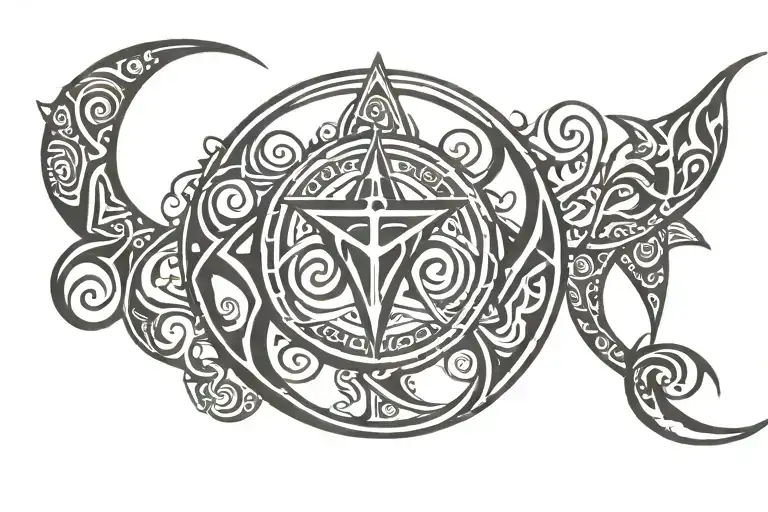 Triple Goddess Symbol