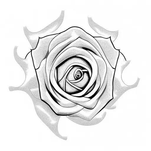 Semicolon In A Rose