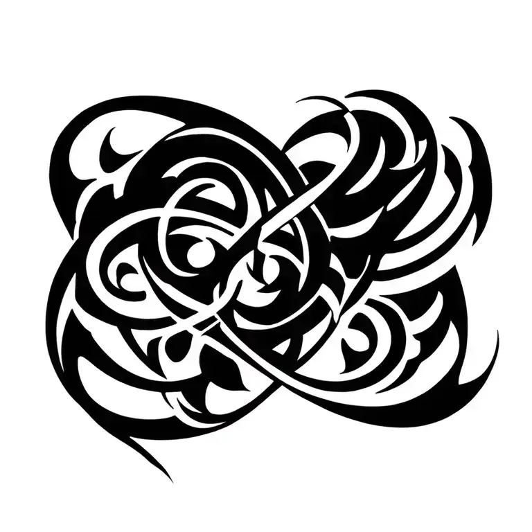 Tribal Designs Intertwined