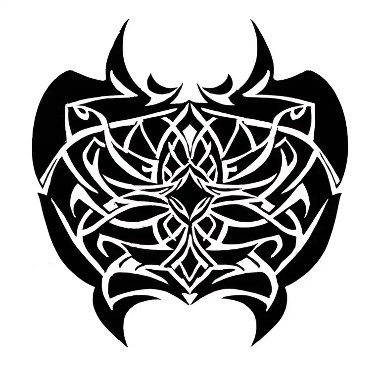 Tribal Designs Intertwined