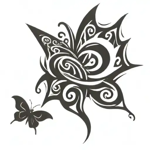 Cool Butterfly Sharp Edges