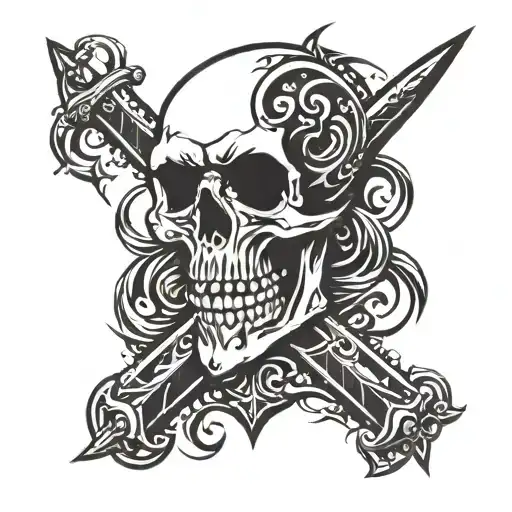 Skull Pirate Skull
