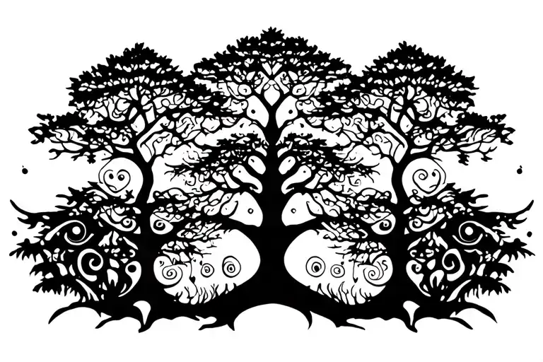 Tiffany And Tree Growing