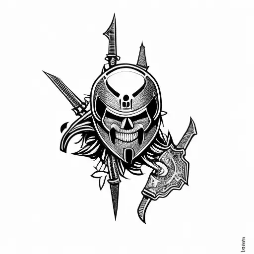 Skull Of A Knight