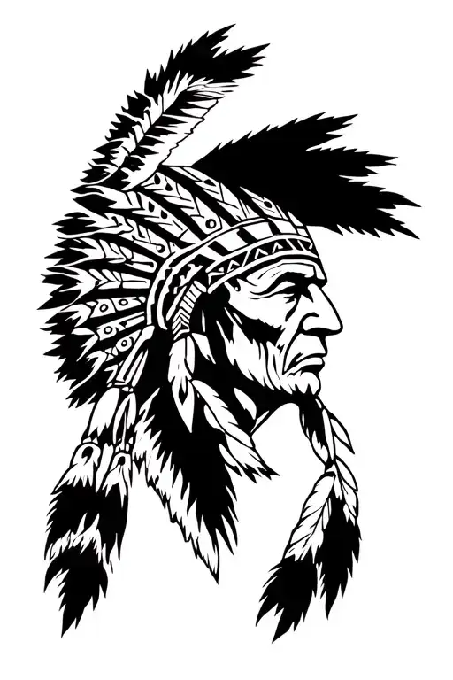 Indian Chief Headress