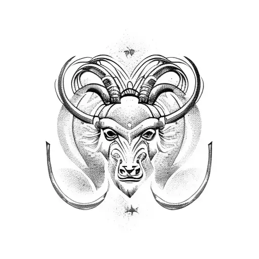 Aries And Gemini Zodiac Symbol