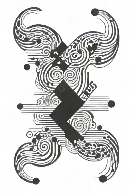 Black Stripes Dark Spots