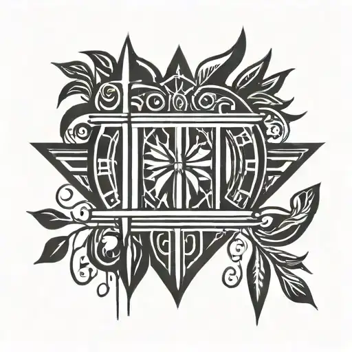 Heartbeat With Dates Roman Numerals