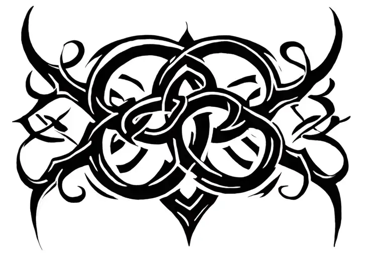 Celtic Cross Intertwined