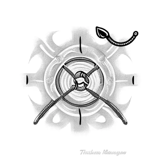 Hawaiian Fishing Hook With The Name Fiona Incorported In It