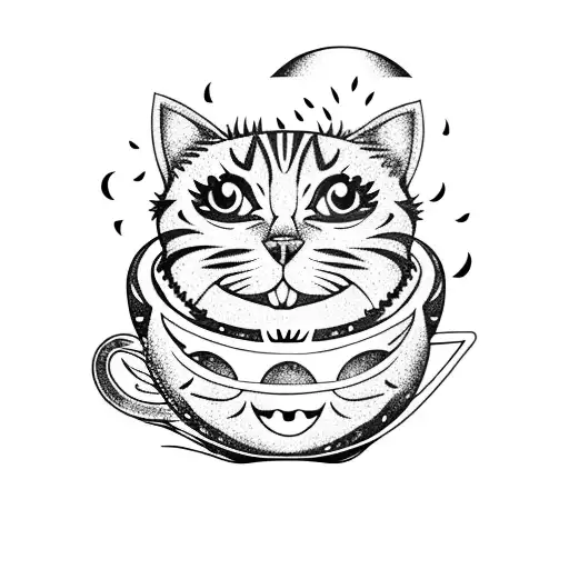 Cat Matcha Moon Watermelon