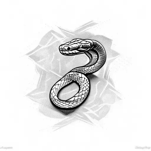 Snake Wrap Around Object