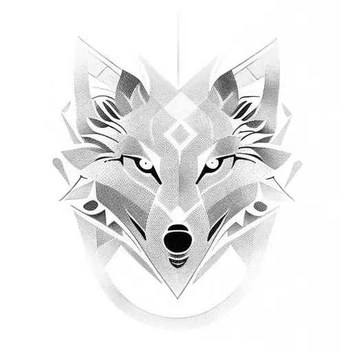 Nordic Mithology Wolf Tree Of Life