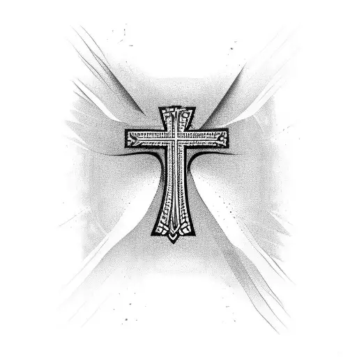 Small Feminine Christian Cross