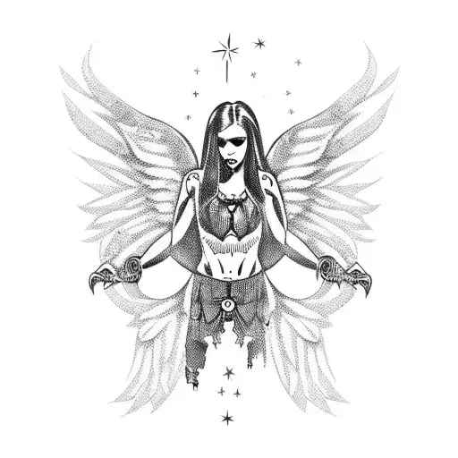 Pretty Like Angel Lover Like Devil