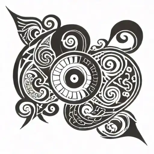 Yin Yang Bdsm Symbol Combined