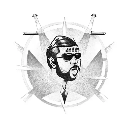 Semi Truck With Guitar Trailer