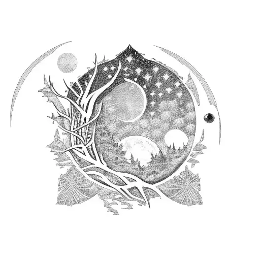 Laurus Nobilis And Elara Moon