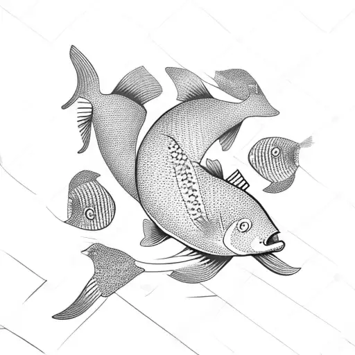 Fish Pedaling Bicycle Minimalist