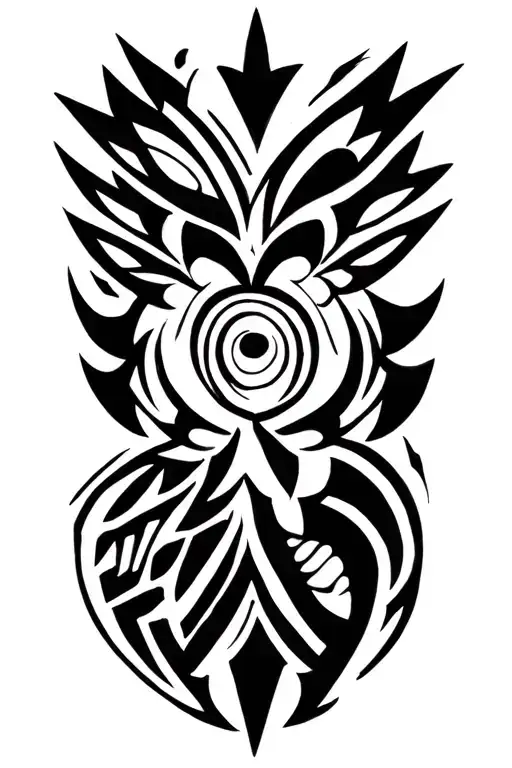 Azteca Tribal Design