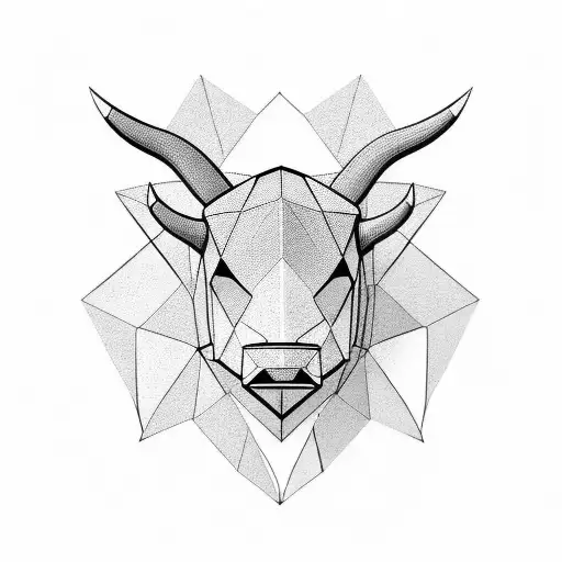 Bull Head Minimal Geometric